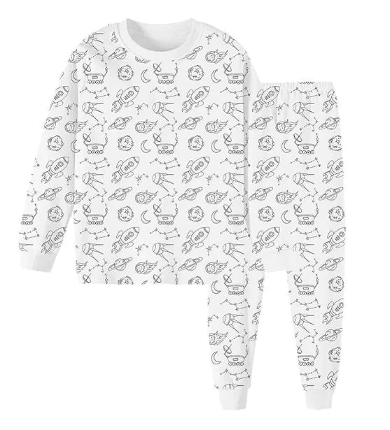 DIY Color-Your-Own Pajamas for Kids