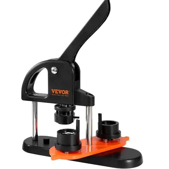 Button Maker Machine, 0.98 Inch 25mm Pin Maker With 500pcs Button Parts, Button Maker With Panda Magic Book, Ergonomic Arc Handle Punch Press Kit, For Children DIY Gifts And Christmas