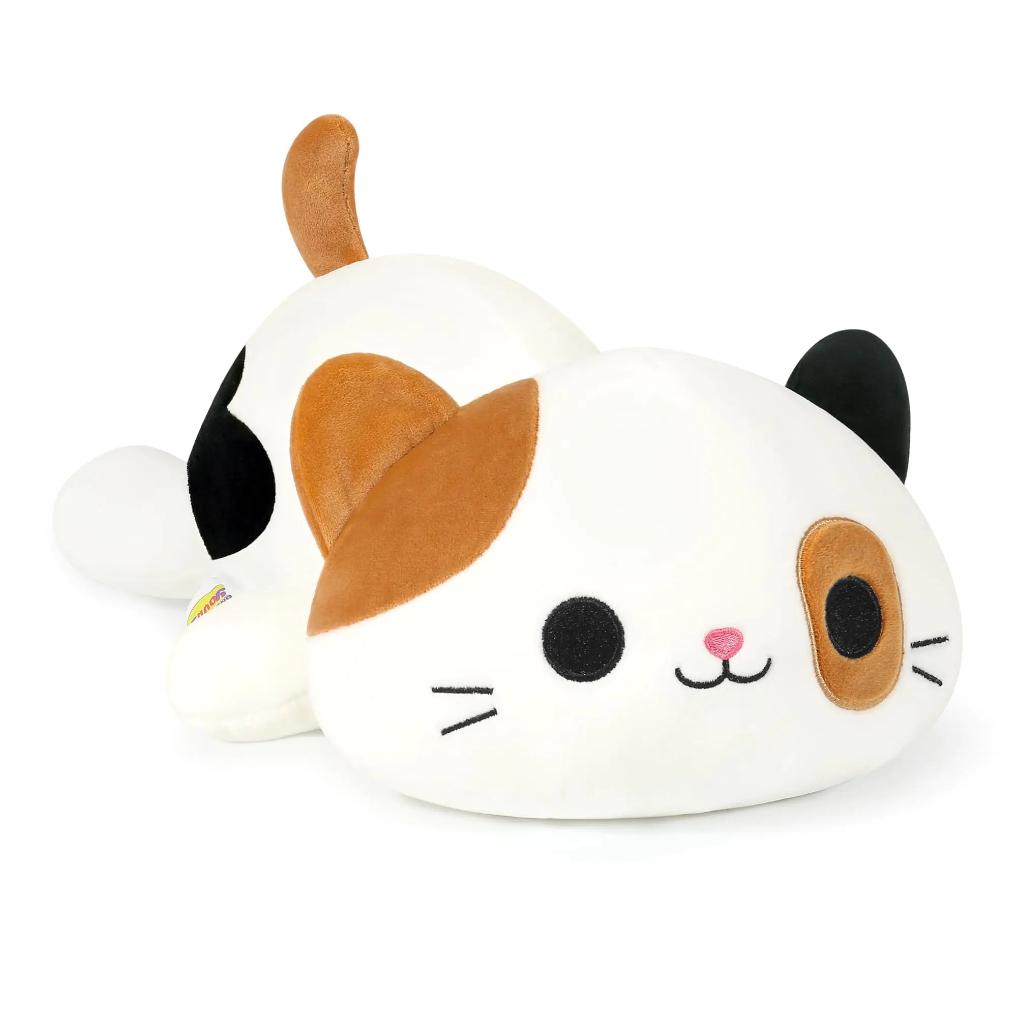Onsoyours Original Calico Cat Plush 13 Inch Kitty Plushies Toy Kitten Stuffed Animal Soft Pillow Kawaii Plushie Gift for Kids(Calico Cat 13")