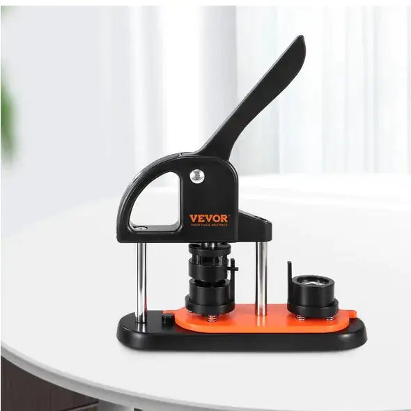 Button Maker Machine, 0.98 Inch 25mm Pin Maker With 500pcs Button Parts, Button Maker With Panda Magic Book, Ergonomic Arc Handle Punch Press Kit, For Children DIY Gifts And Christmas