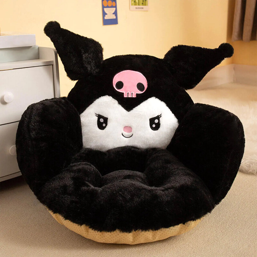 Ohjijinn Kawaii Cushion Chair Comfy Cartoon Plush Seat Cushion Floor Pillow Floor Cushions Cute Office Chair Cushion Room Decor for Girls Woman